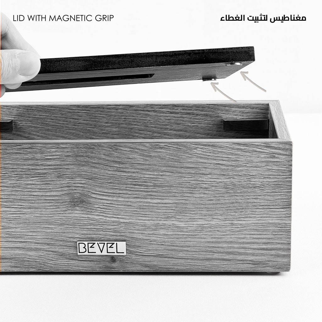 Walnut Melamine Set