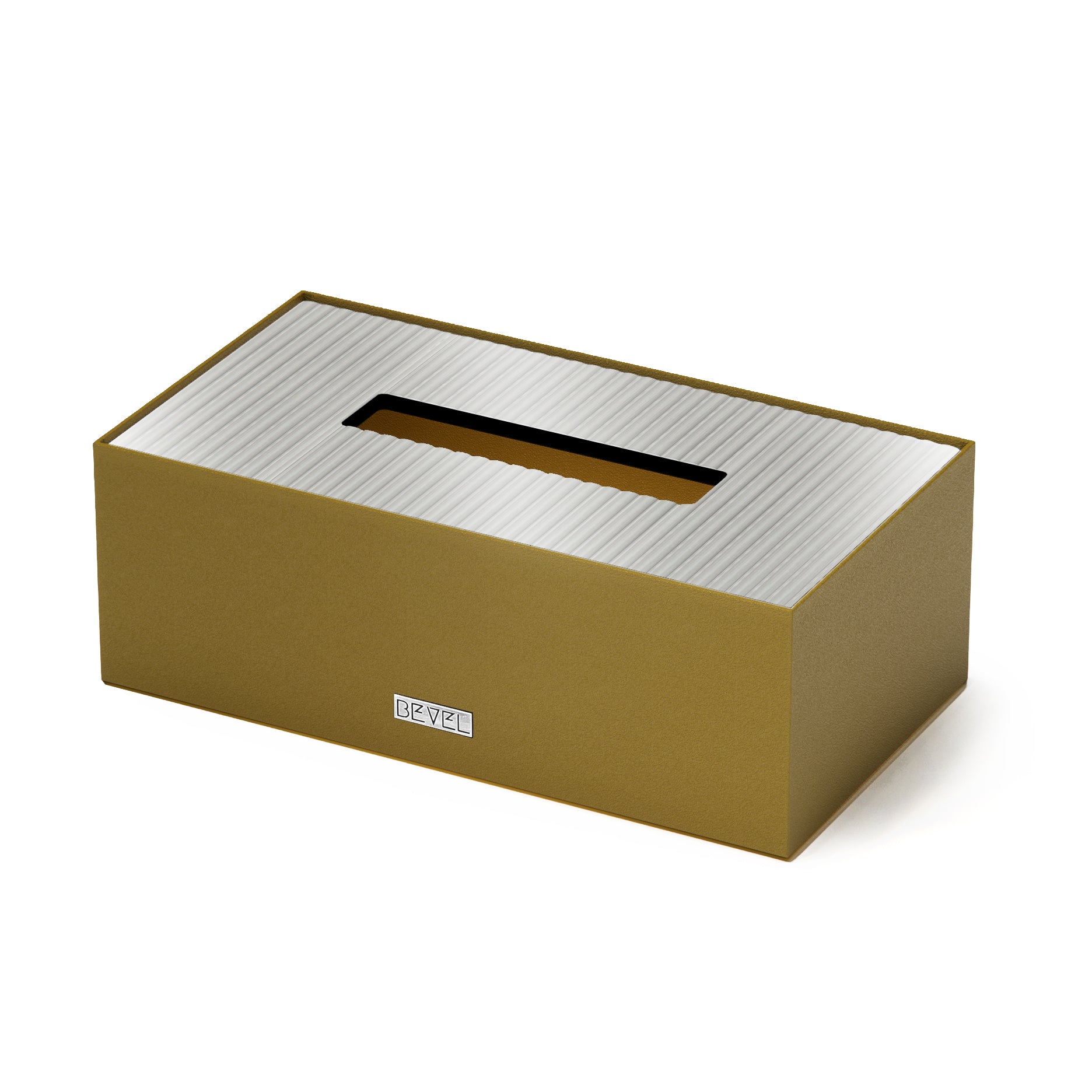 Brass Metal Tissue Box