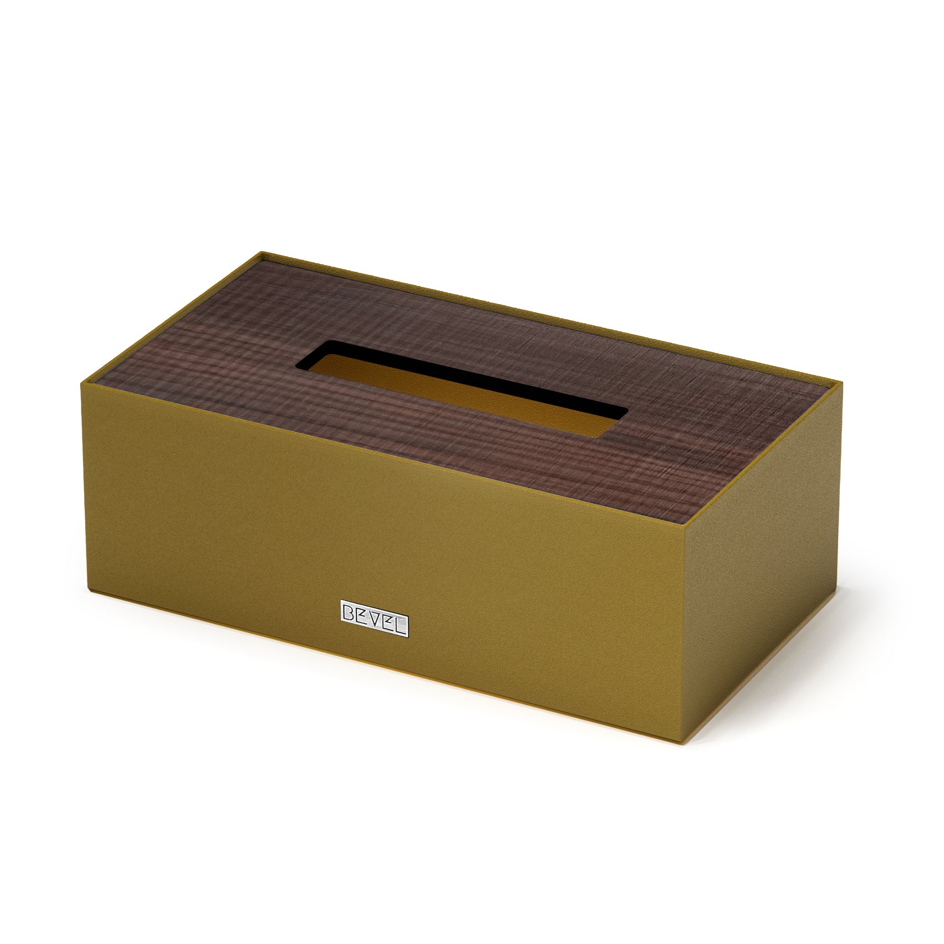 Brass Metal Tissue Box