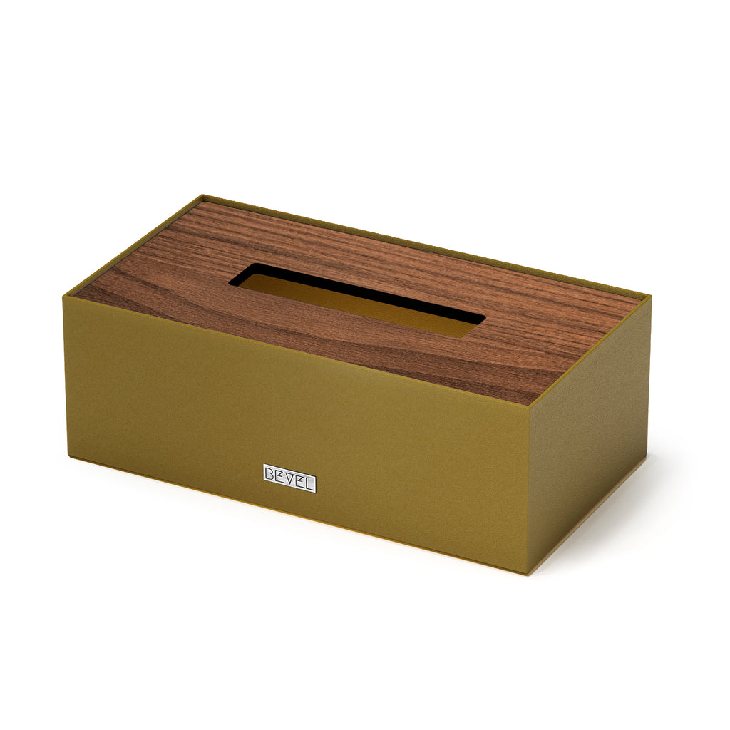 Brass Metal Tissue Box