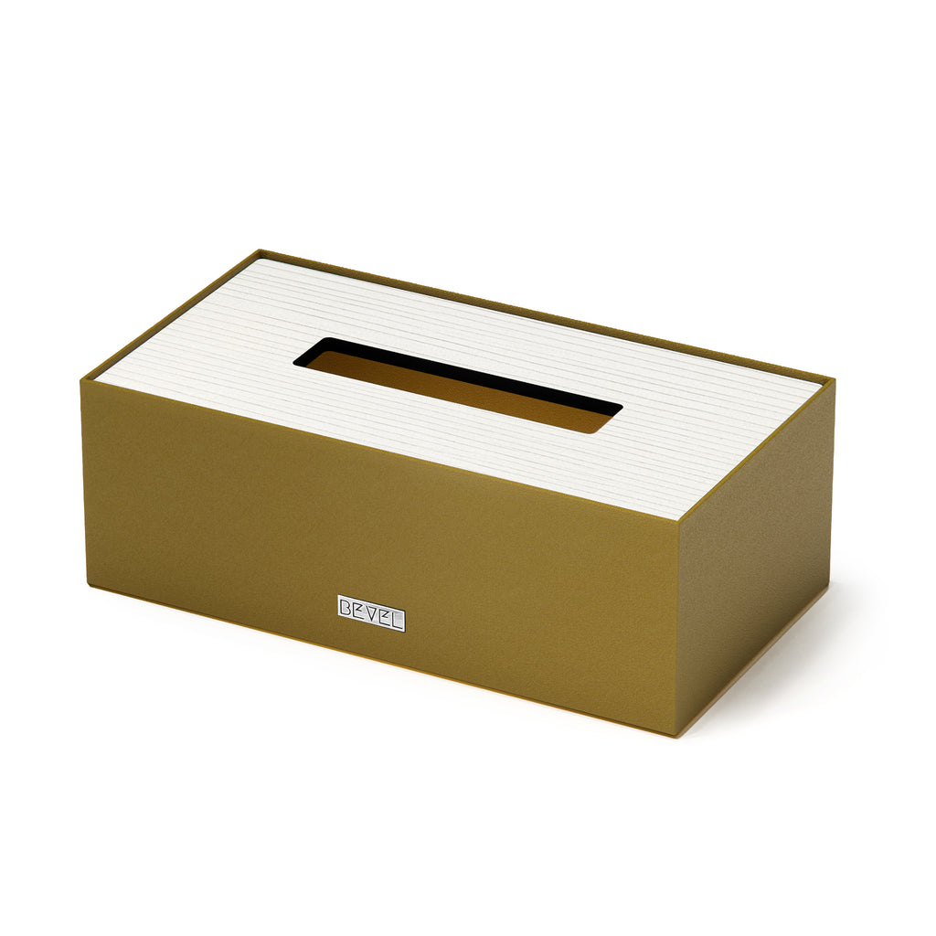 Brass Metal Tissue Box